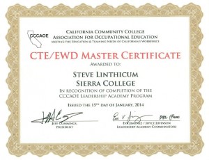 CTE-EWD Master Certificate