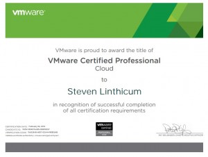 VMware-CloudCertificate